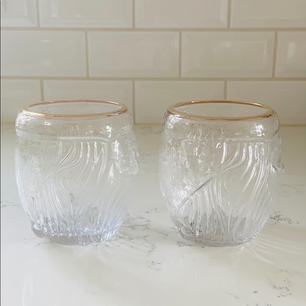 Anthropologie Santa Claus North Pole Juice Glass - Picture 7 of 15